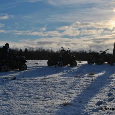 Зимнее квадро-багги сафари