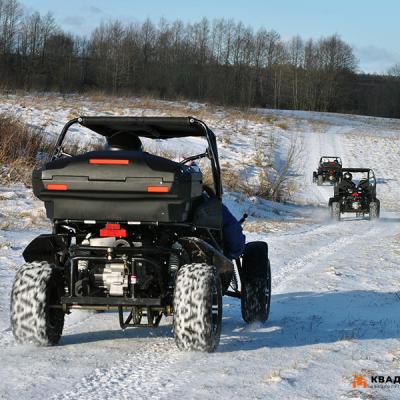 Зимнее квадро-багги сафари