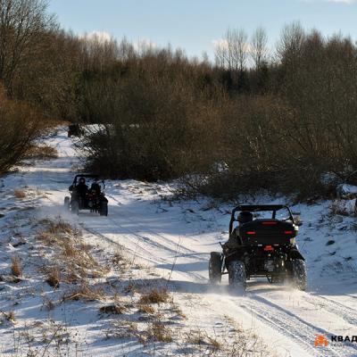 Зимнее квадро-багги сафари