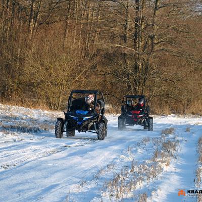 Зимнее квадро-багги сафари