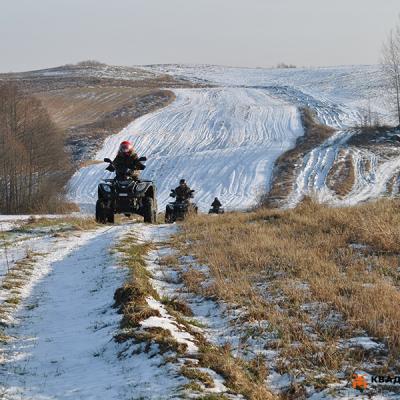 Зимнее квадросафари