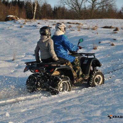 Зимнее квадросафари