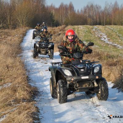 Зимнее квадросафари