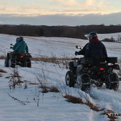 Зимнее квадро-багги сафари