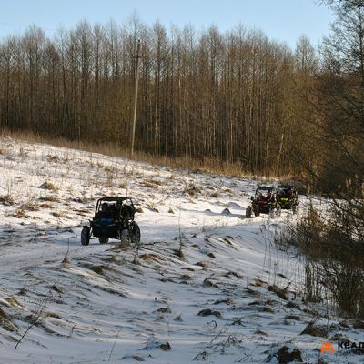 Зимнее квадро-багги сафари