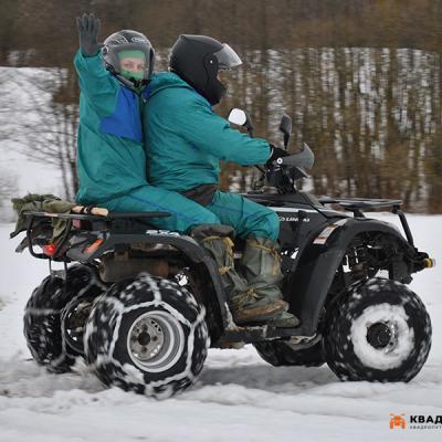 Зимнее квадросафари
