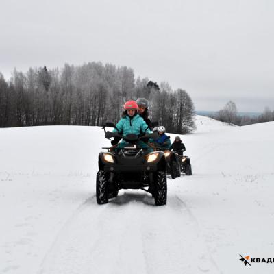 Зимнее квадросафари