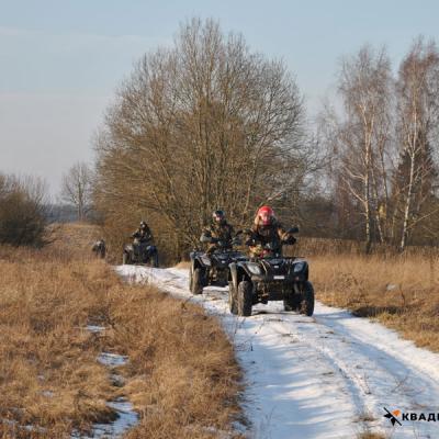Зимнее квадросафари