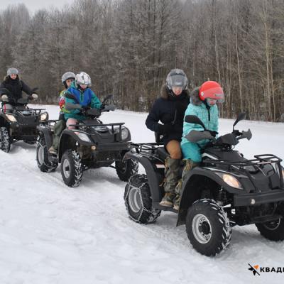 Зимнее квадросафари