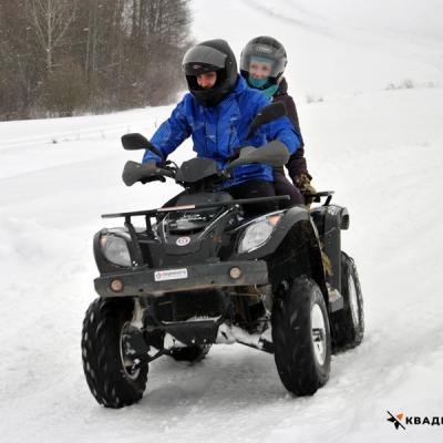 Зимнее квадросафари
